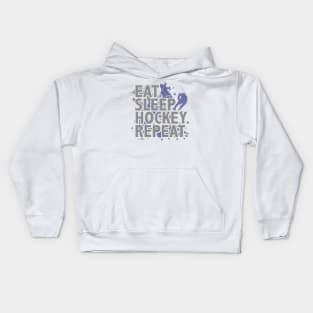 eat sleep dance repeat Kids Hoodie